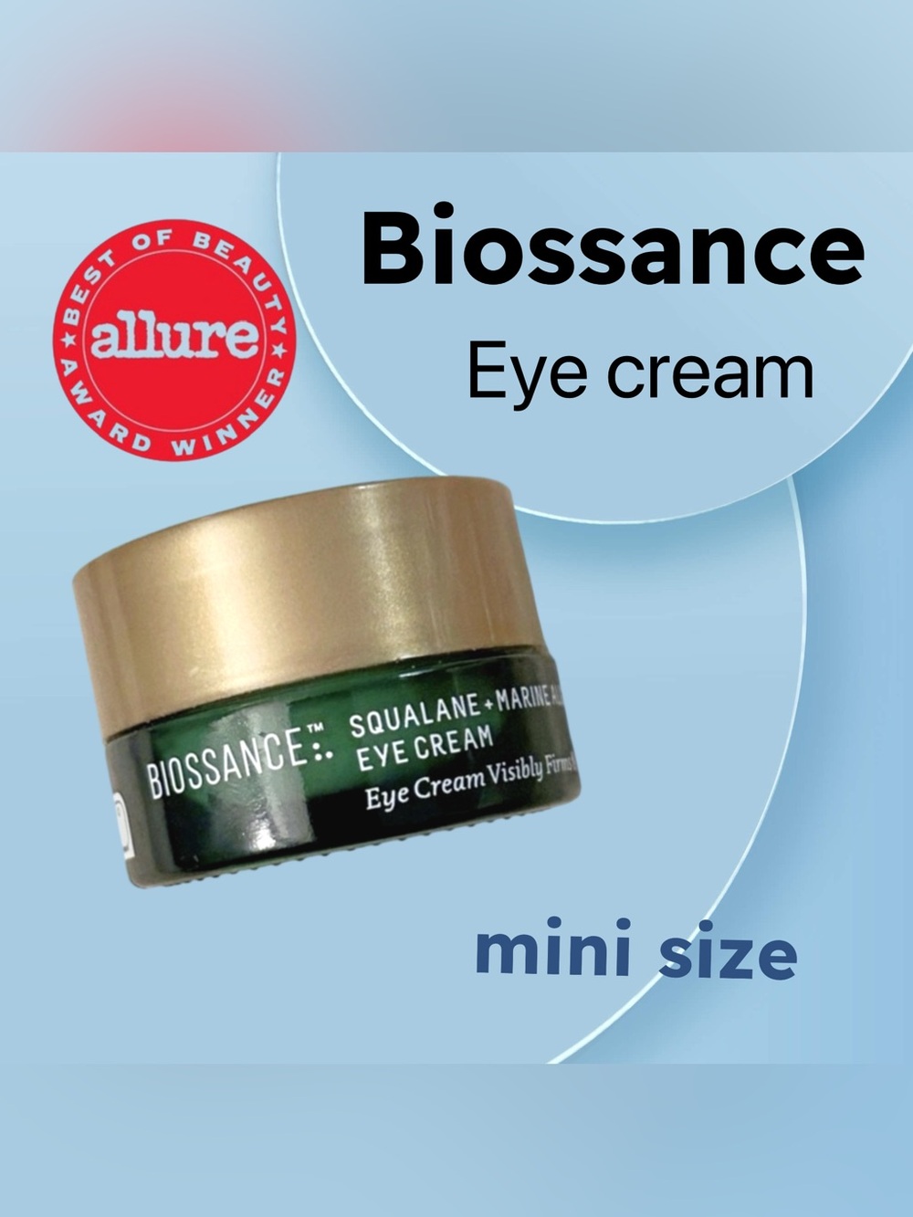 🌟🇺🇸🆕NWOB BIOSSANCE |TRAVEL| Brightening Firming & Lifting Eye cream